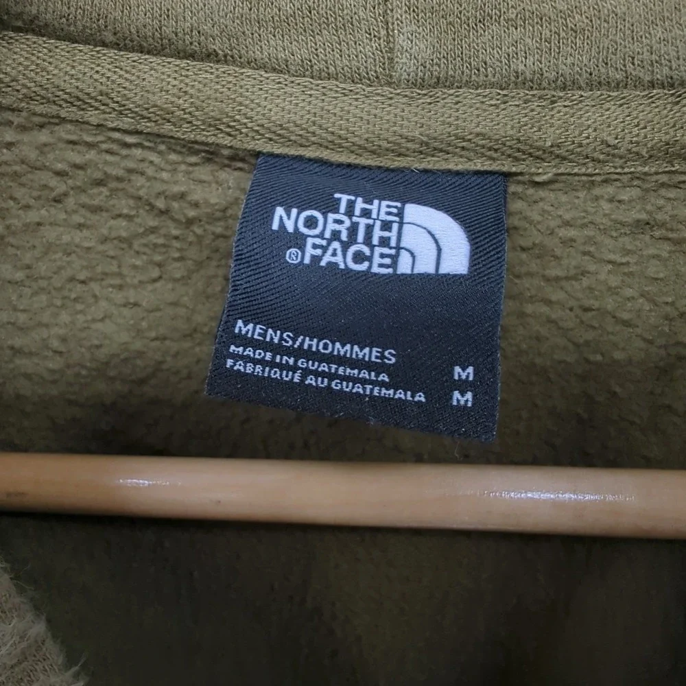 The North Face Hoodie Mens Medium‎ Brown Pullover Sweatshirt Graphic Logo